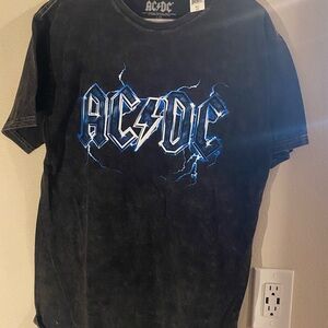 AC/DC Black Cotton Tee
